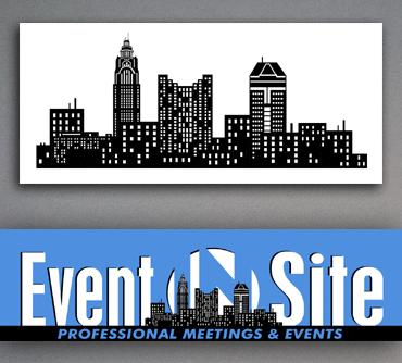 Vector illustration of Columbus, Ohio skyline.