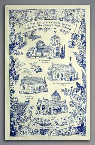 Illstrated tea towel