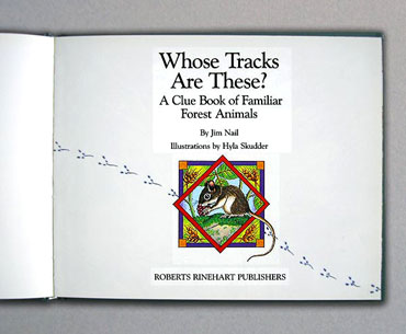 Whose Tracks Are These book title page