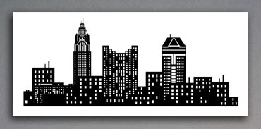 Vector Illustration of Columbus, OH skyline