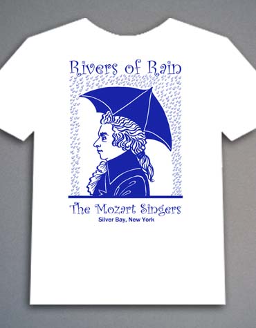 Rivers of Rain t-shirt design