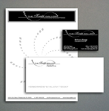 The Knapp Gallery stationery