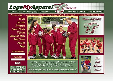 Logo My Apparel Store page 2.